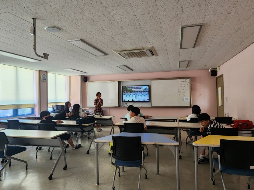 중국학교의 체육시간